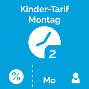Kindertag immer am Montag für 2 Stunden