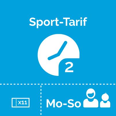 2 Stunden Freizeitbad, erhältlich Mo-So für Erwachsene und Kids & Teens,  ab 4,60 €  