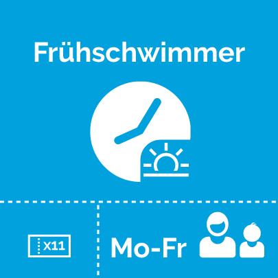 90 Minuten Freizeitbad, Einlass vor 10 Uhr, erhältlich Mo-Fr für Erwachsene,  4,90 €  